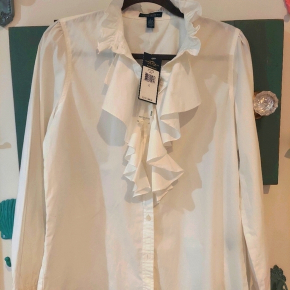 NWT Ralph Lauren Preppy Button Down